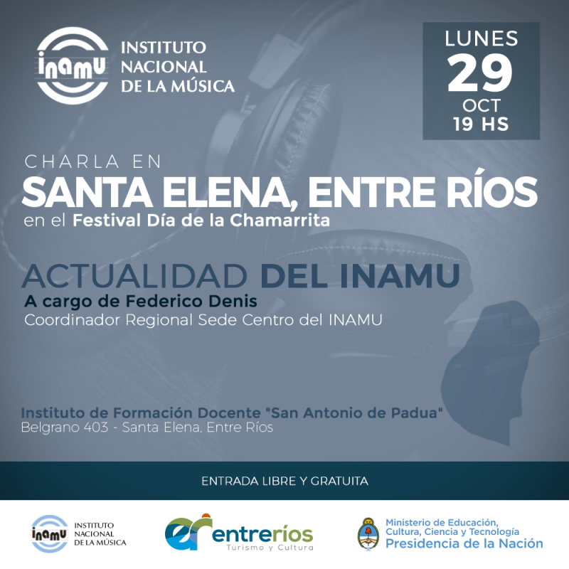 Charla Actualidad Del Inamu En Santa Elena Entre R Os De Octubre