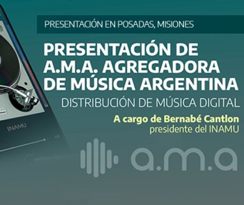 Capacitación en Posadas, Misiones: AMA - Agregadora Musical Argentina