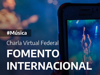 Charla virtual federal:  Internacionalización de la música argentina