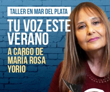 Taller: Tu voz este verano - Mar del Plata 23/1