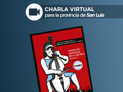 Charla virtual para San Luis: Derechos Intelectuales en la Música