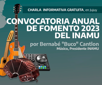 21/4 Charla informativa del INAMU en Tilcara, Jujuy Convocatoria Anual de Fomento del INAMU 2023