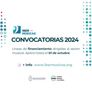 Convocatorias 2024 del programa Ibermúsicas 