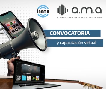 Convocatoria y capacitación virtual de AMA – Agregadora de Música Argentina