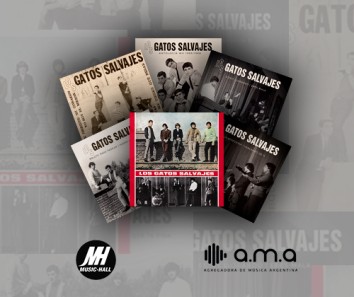 23/1 Reediciones de Los Gatos Salvajes disponibles en plataformas digitales a través de AMA, la Agregadora de Música Argentina del INAMU