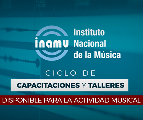 Está disponible el Ciclo de Capacitaciones virtuales para la actividad musical