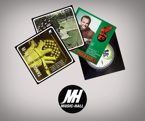 Recuperación del Catálogo Music Hall: Astor Piazzolla - Reediciones digitales de TK / Music Hall