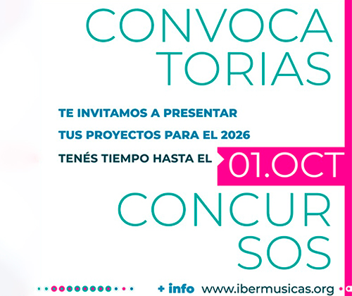 Ibermúsicas abre las Convocatoria 2025