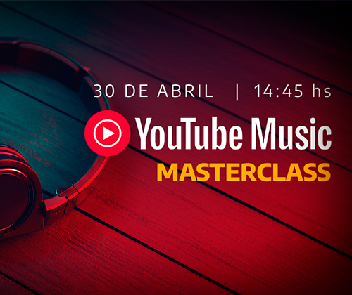YouTube Masterclass: capacitación presencial y virtual para artistas musicales
